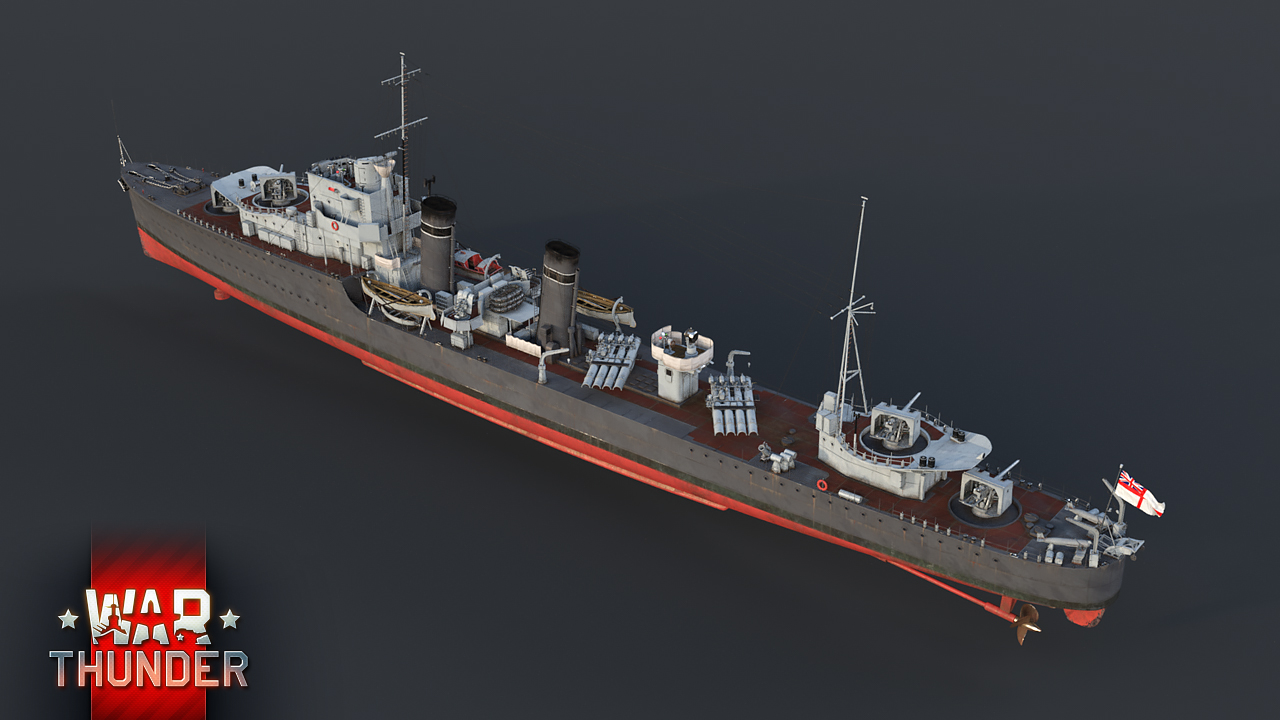 [Devblog] [Flotte] HMS Grafton (H89) L'esprit de sacrifice